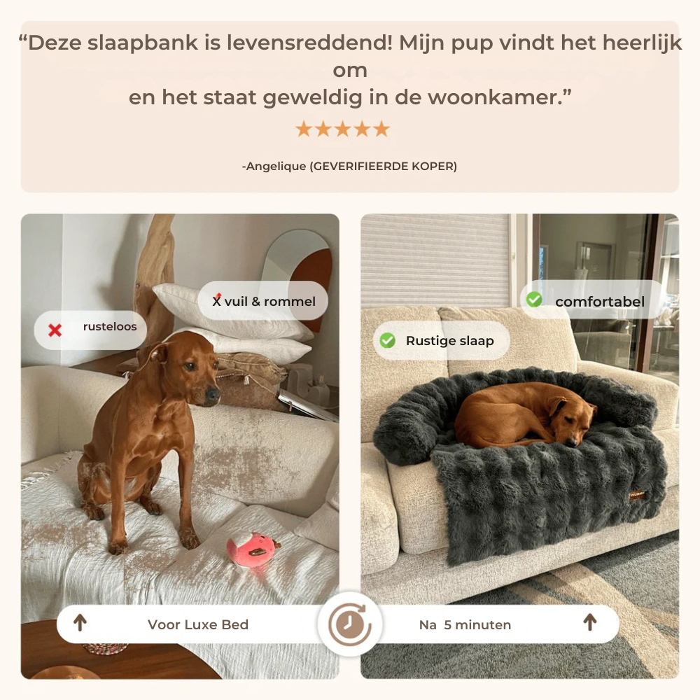 Fluffyland Kalmerende Hondenbed