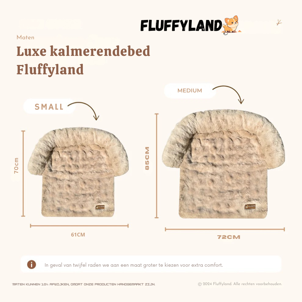 Fluffyland Kalmerende Hondenbed